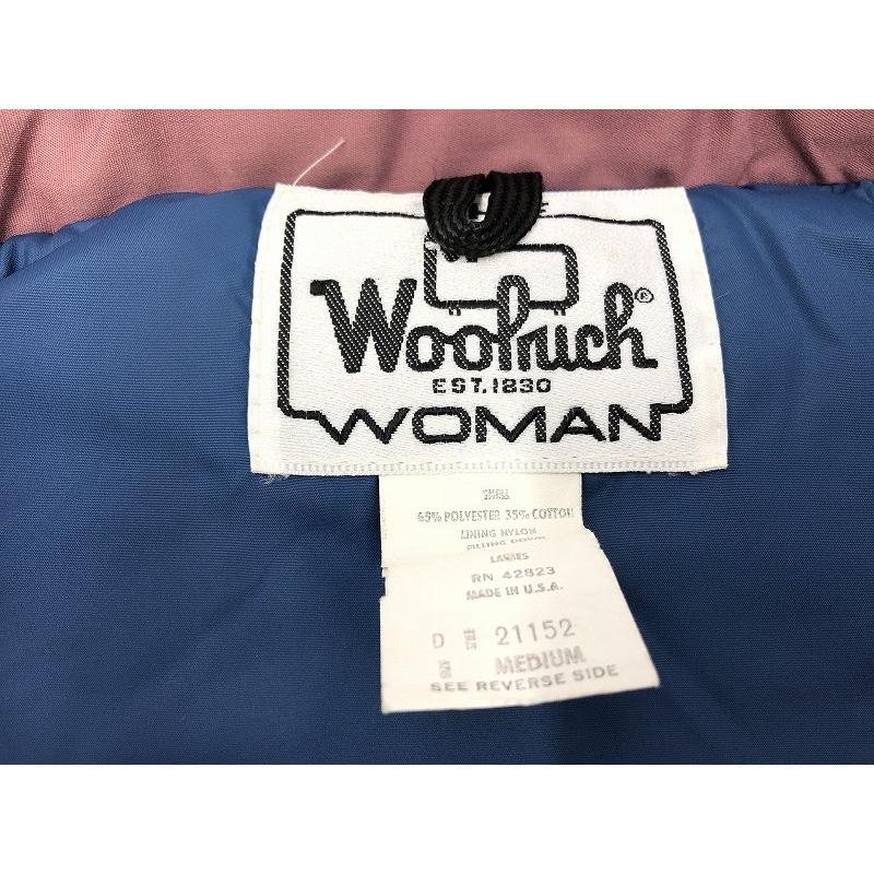 ウールリッチ Woolrich レディース 70s ヴィンテージ ダウンベスト 