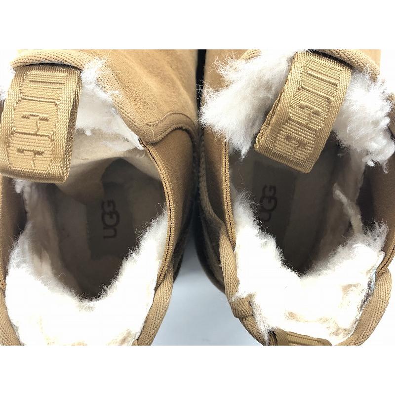 アグ UGG NEUMEL PLATFORM 厚底ブーツ 24.0cm ベージュ 1134526