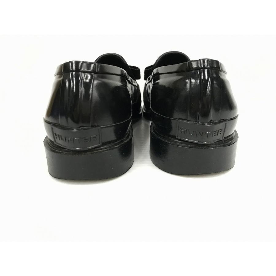 ハンター HUNTER REFIND BOW GLOSS PENNY LOAFER レインシューズ