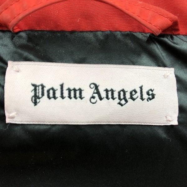 Palm Angels ミニロゴナイロンダウンジャケット 赤 PMED007E19576002