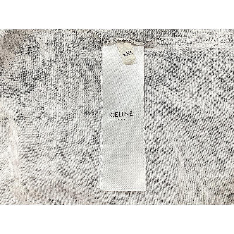 セリーヌ CELINE サーペントパイソンプリントTシャツ 2X681307H セリーヌ CELINE サーペントパイソンプリントTシャツ 2X681307H