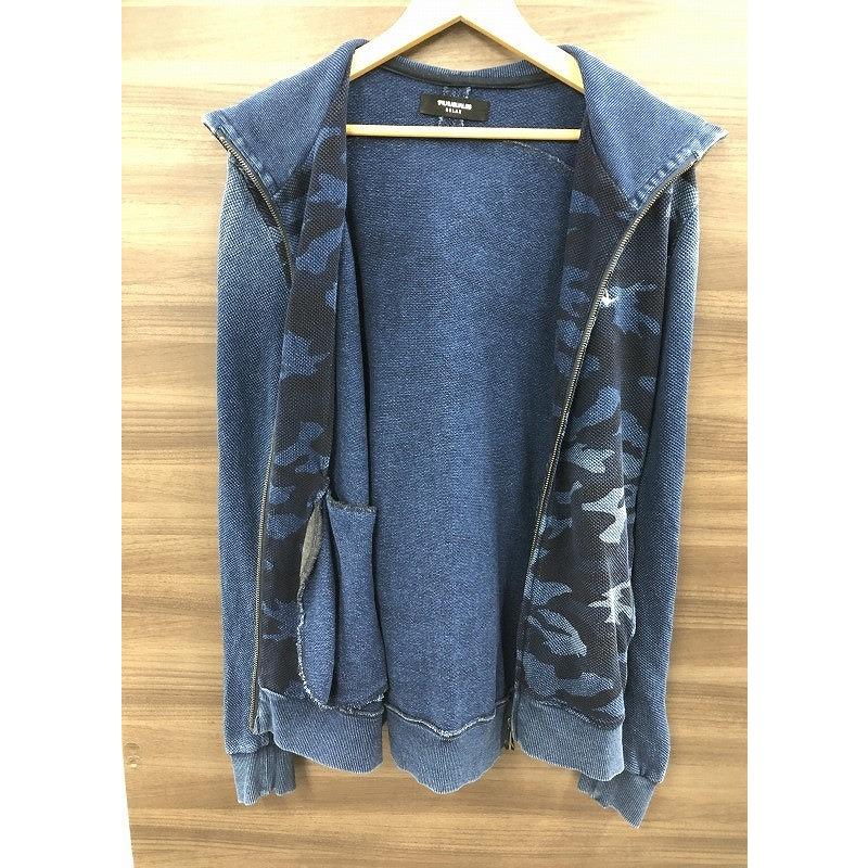 1piu1uguale3 ウノ ピゥ ウグァーレ トレ カモフラージュ柄ジップ  