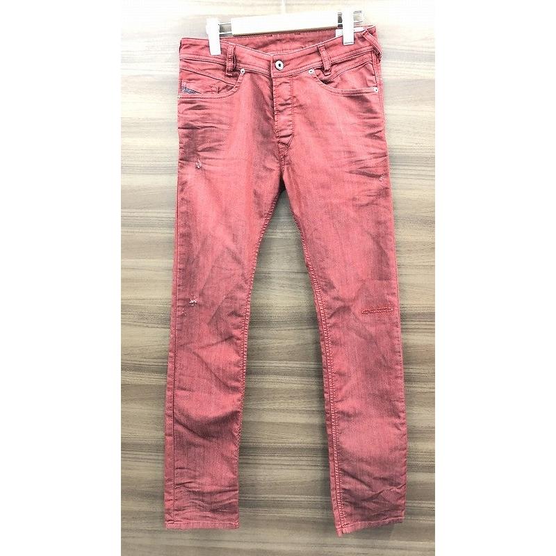 ディーゼル DIESEL ダメージ加工カラーデニム ストレッチパンツ ディーゼル DIESEL ダメージ加工カラーデニム ストレッチパンツ