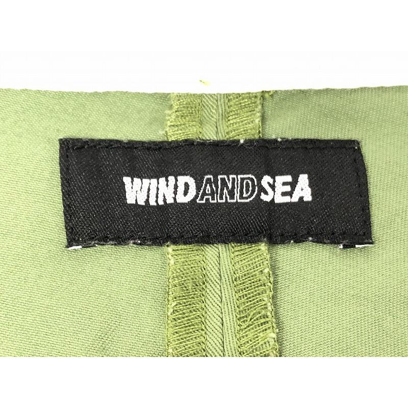 WIND AND SEA コットンパンツ グリーン WDS-PT-22 : ワットマン Yahoo