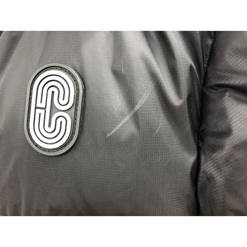 コーチ COACH カラーブロックダウンジャケット ブラック CI011