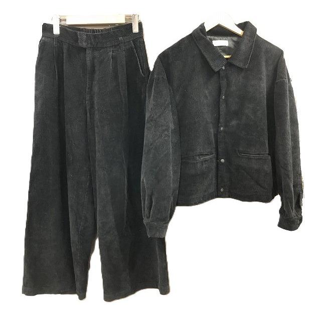 INTER FACTORY インターファクトリー コーデュロイジップアップ