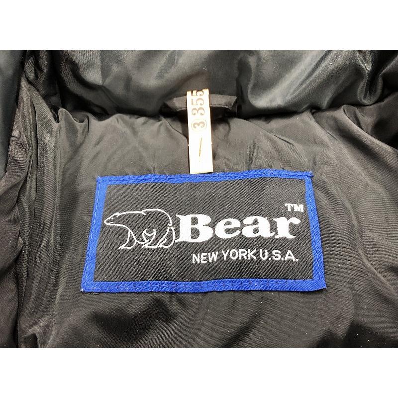 Bear ベアー リバーシブルダウンジャケット ブラック系 : ワットマン 