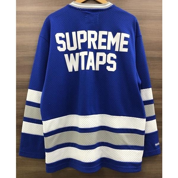 シュプリーム supreme WTAPS コラボ Tシャツ Hockey Jersey 長袖 L