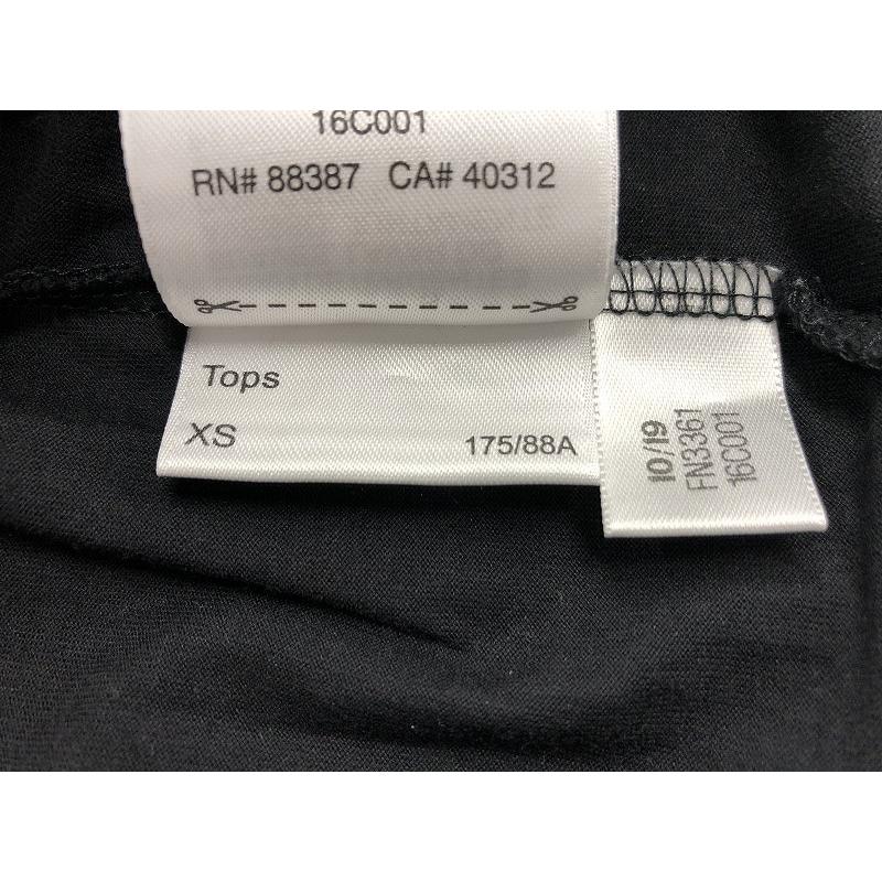 ワイスリー Y-3 メンズカットソー 長袖Tシャツ XSサイズ ブラック