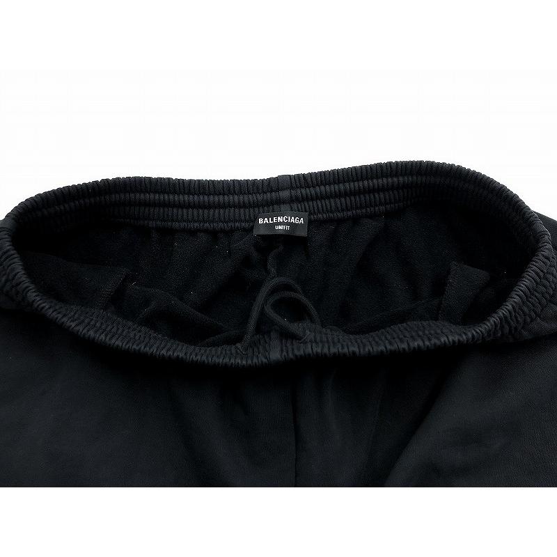 バレンシアガ BALENCIAGA ハーフパンツ 短パン ブラック ロゴ