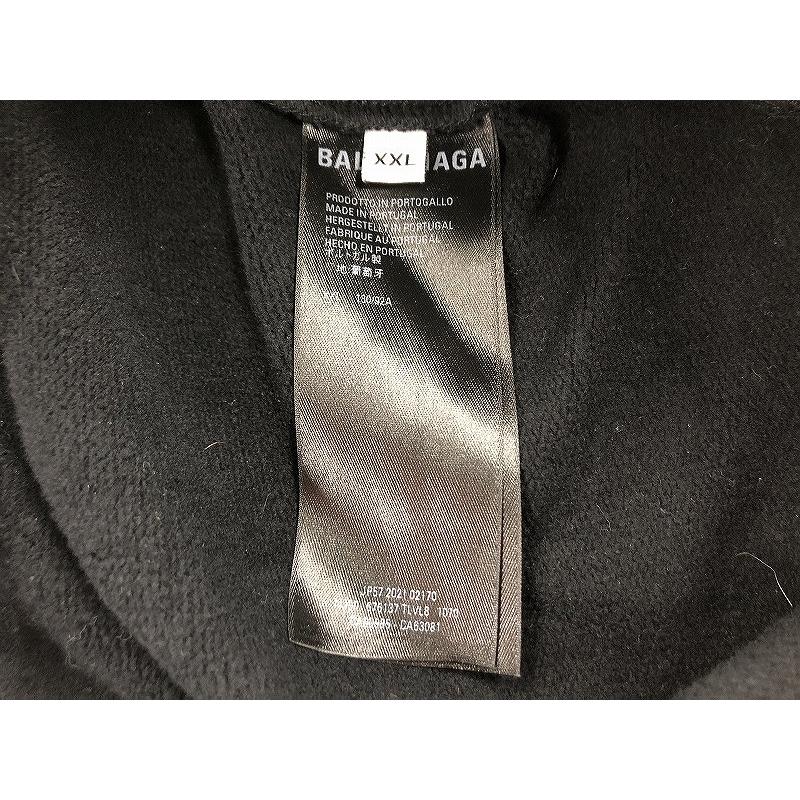 バレンシアガ BALENCIAGA ハーフパンツ 短パン ブラック ロゴ