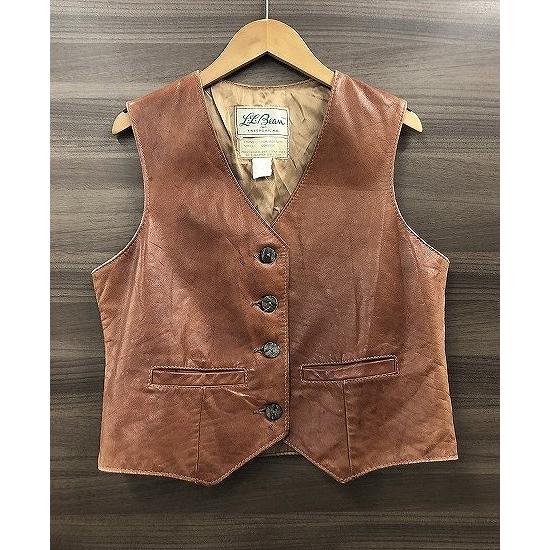 エルエルビーン L.L.Bean ヴィンテージレザーベストジャケット 60s 