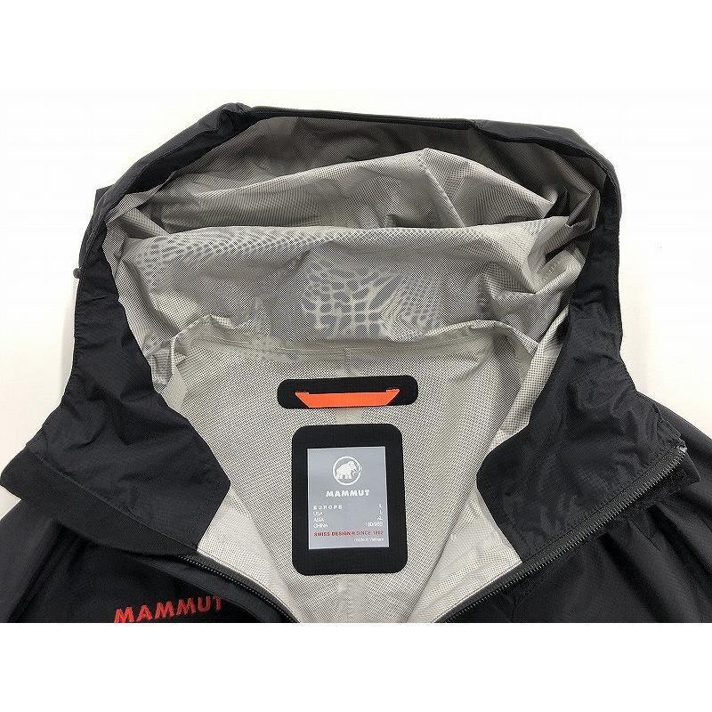 マムート MAMMUT 防水ジャケット Microlayer HS Hooded Jacket AF Men