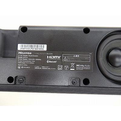 ハイセンス Hisense ホームシアタースピーカー ブラック HS214 ハイセンス Hisense ホームシアタースピーカー ブラック HS214