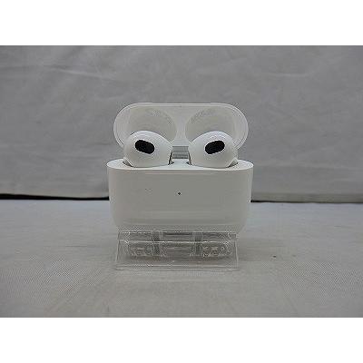 【美品】AirPods 第3世代 純正品 APPLE MME73J/A ホワイト Apple アップル 純正 AirPods 第3世代 エアポッズ 3