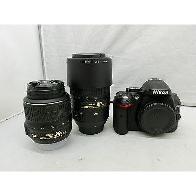 ニコン Nikon デジタル一眼レフカメラ ダブルズームキット ニコン Nikon デジタル一眼レフカメラ ダブルズームキット