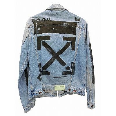 オフホワイト OFF WHITE デニムジャケット インディゴ OMYE005R オフホワイト OFF WHITE デニムジャケット インディゴ OMYE005R