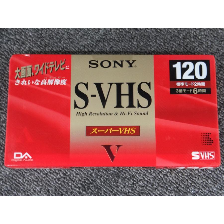 未使用】 ソニー SONY 【未使用・未開封】 S-VHSビデオカセットテープ 