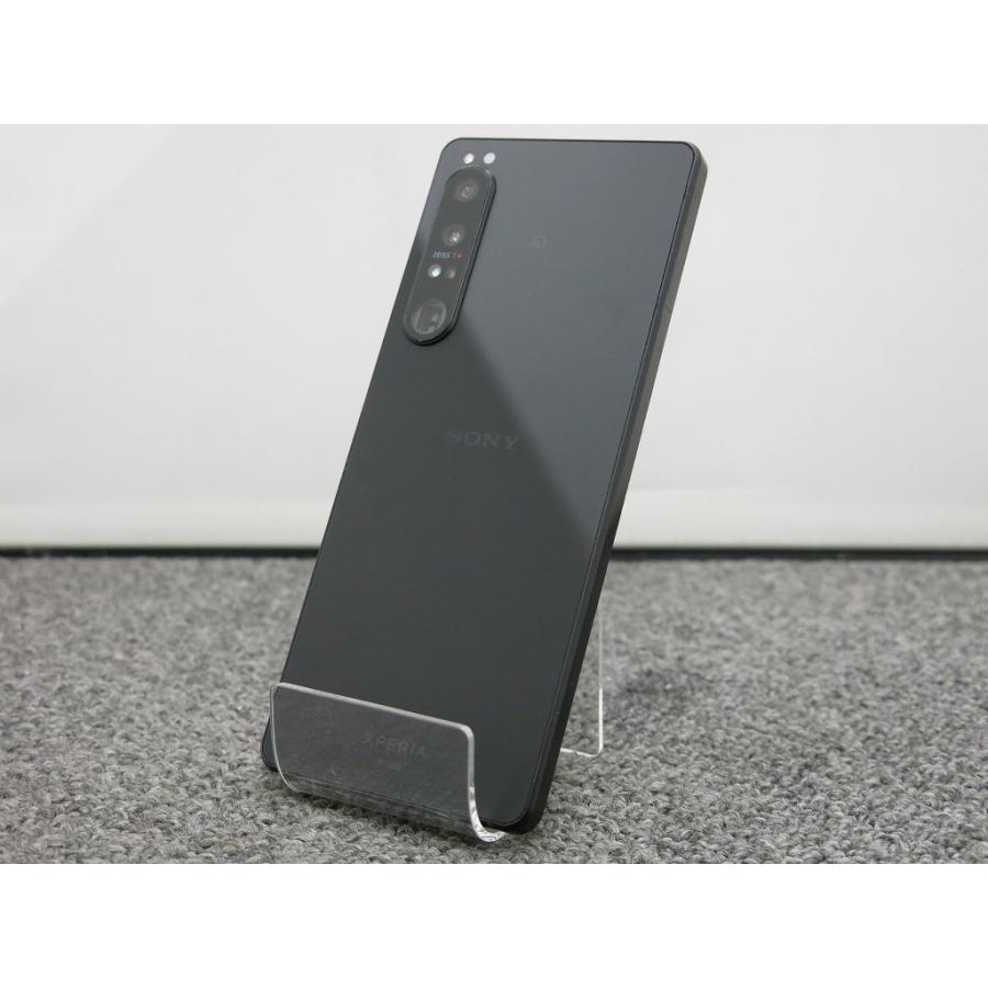 エーユー au Xperia1 IV SOG06 Black 【ネットワーク利用制限
