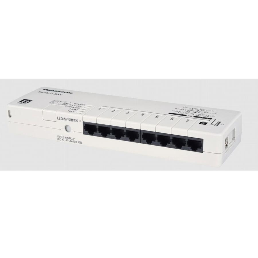 未使用】 パナソニック Panasonic Switch-S8E(PN210808) レイヤ2