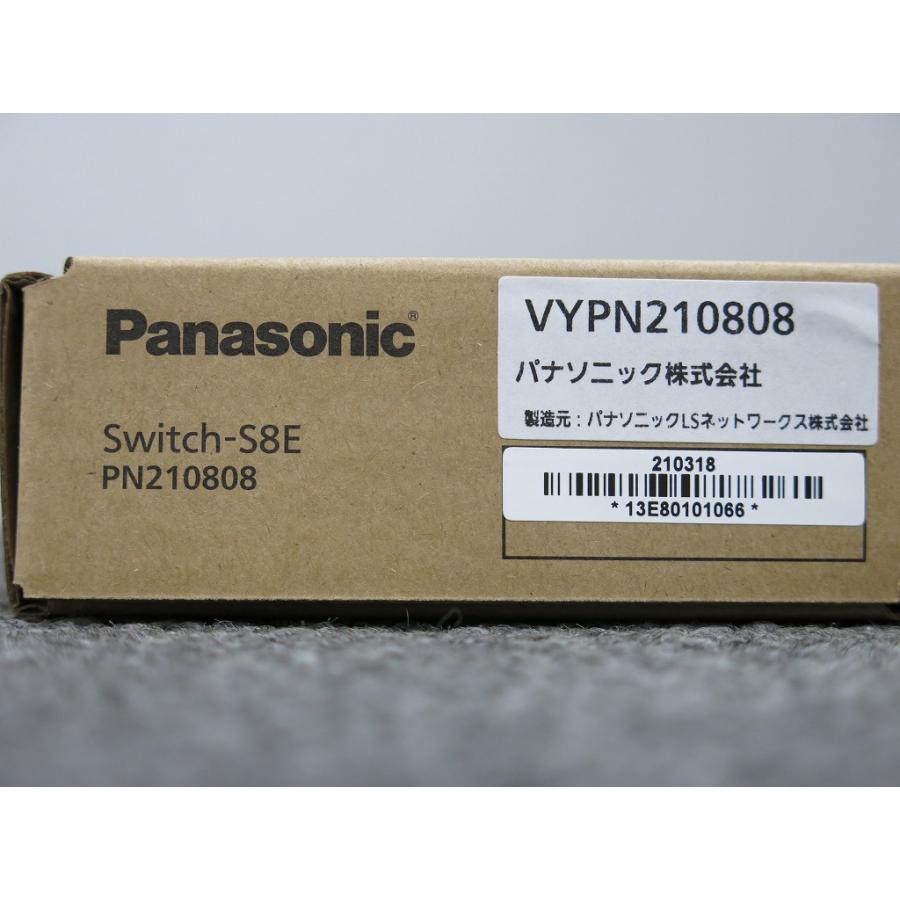 未使用】 パナソニック Panasonic Switch-S8E(PN210808) レイヤ2