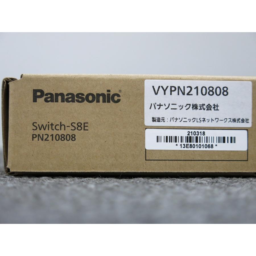 未使用】 パナソニック Panasonic Switch-S8E(PN210808) レイヤ2
