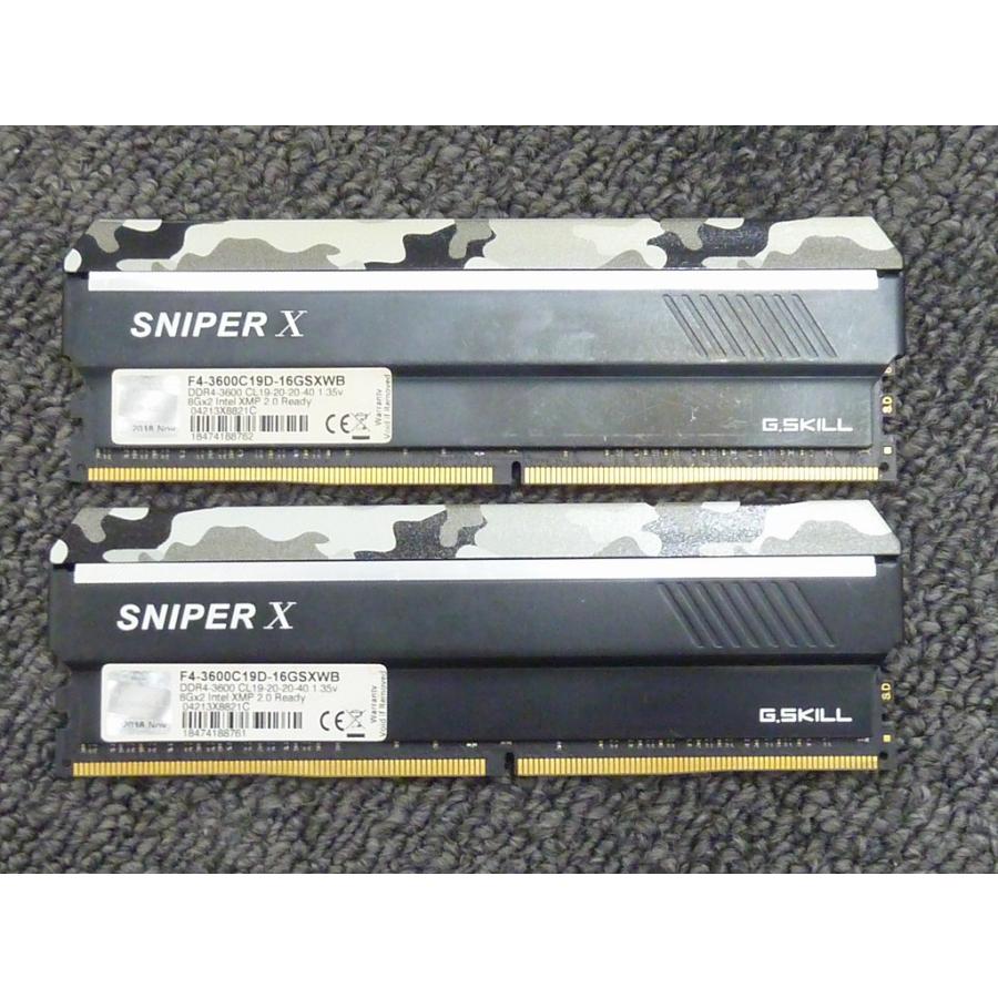 ジースキル G.Skill DDR4 DIMM 16GB (8GB x 2枚組) F4-3600C19D