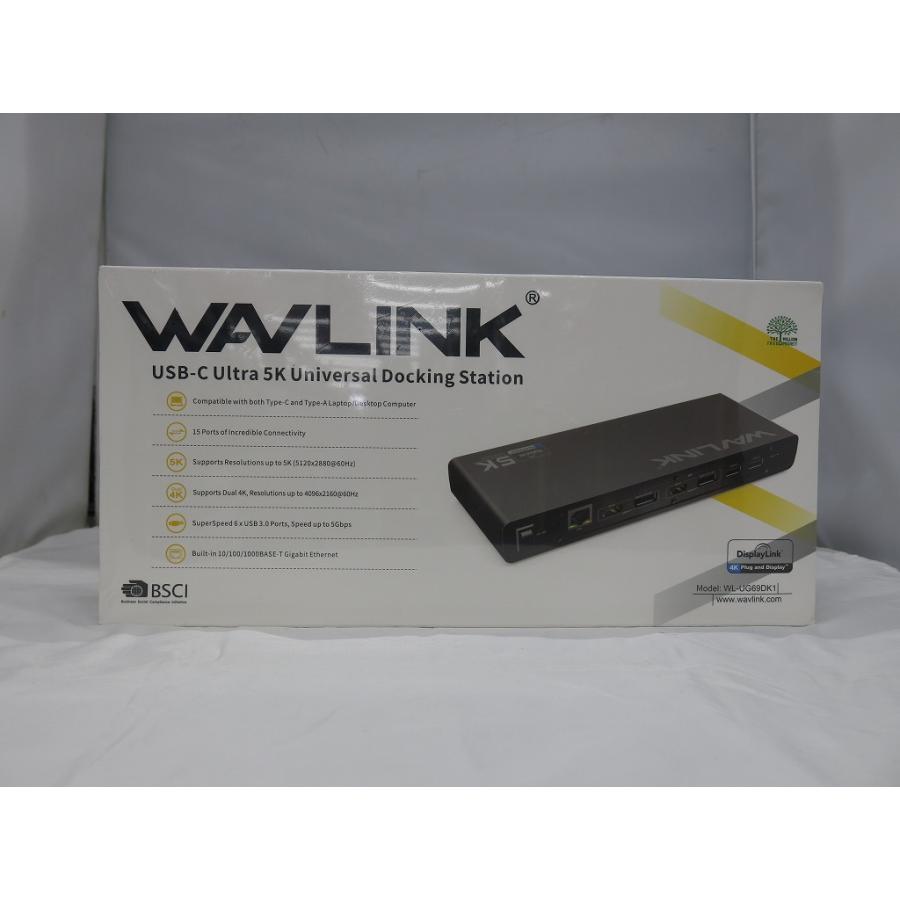 未使用】 ウェブリンク WAVLINK 【未使用・未開封】 USB-C Ultra 5K 