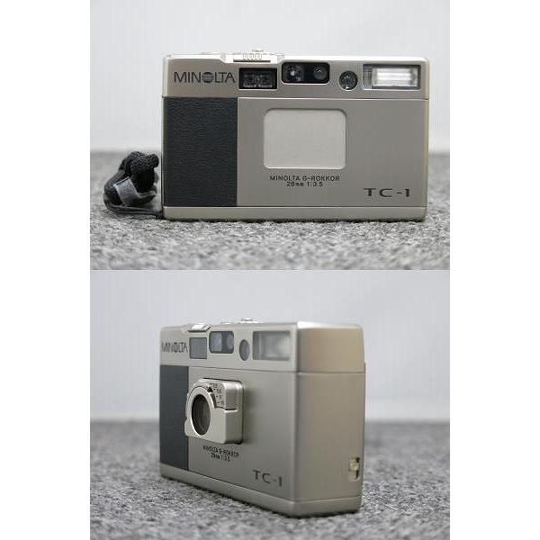 Minolta TC-1 コンパクトカメラ フィルム2本付き Minolta TC-1 コンパクトカメラ フィルム2本付き 中古】MINOLTA