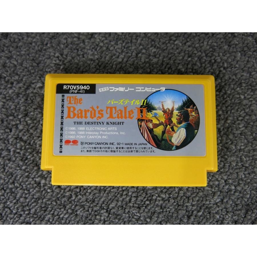 ポニーキャニオン PONY CANYON FCソフト バーズテイルII ソフトのみ