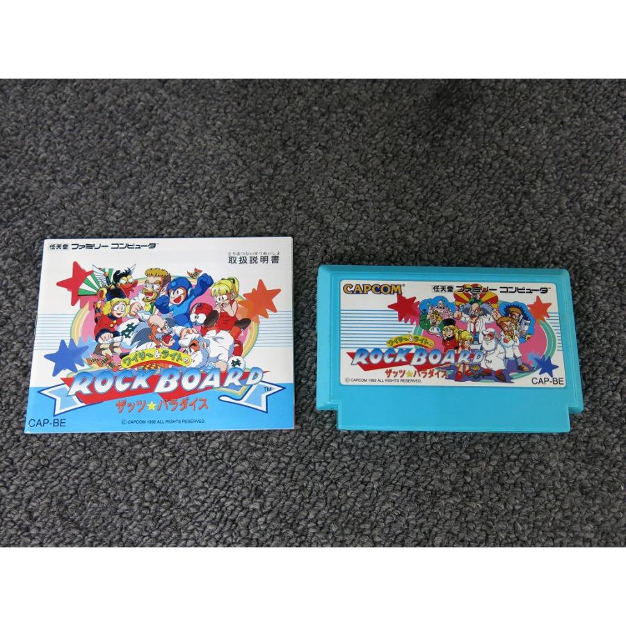 カプコン CAPCOM FCソフト ワイリー&ライトのロックボード ザッツ
