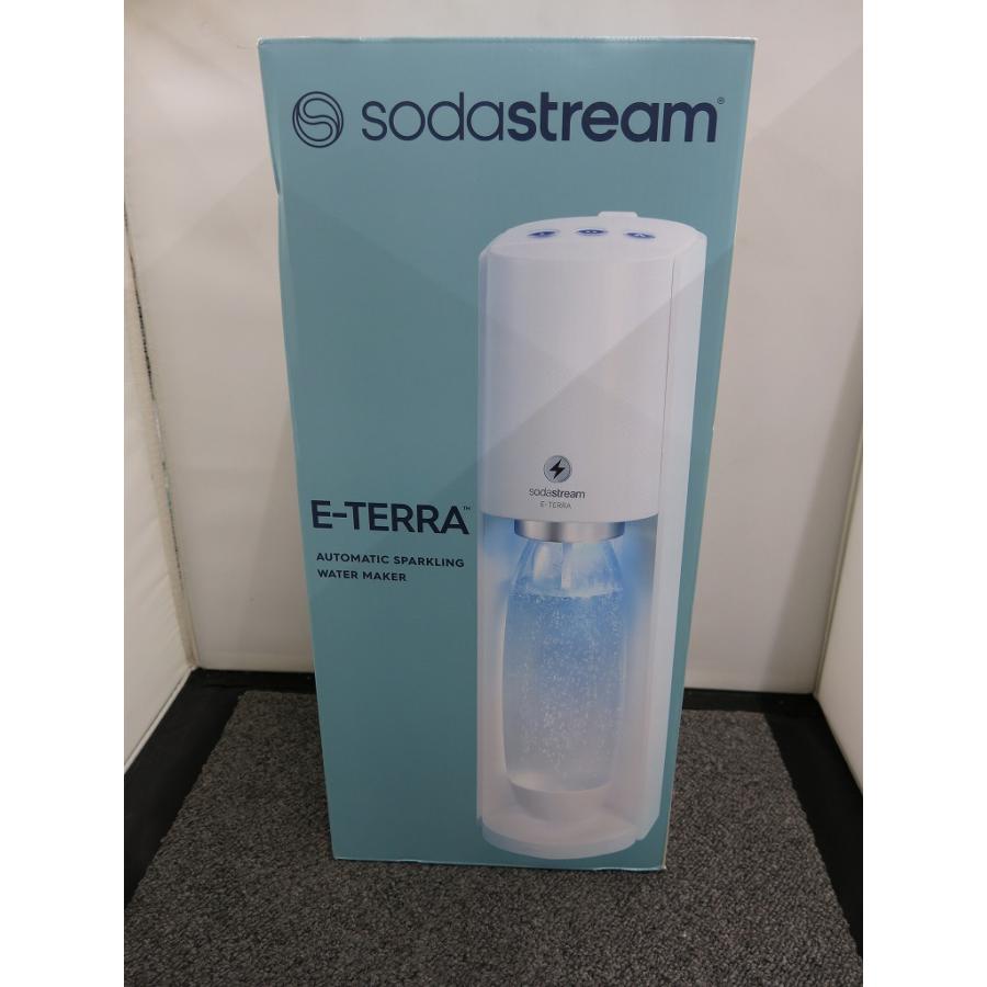 新品　未使用 ソーダストリーム　E-TERRA SSM1098 ソーダストリーム SSM1098 E―テラ スターターキット ホワイト