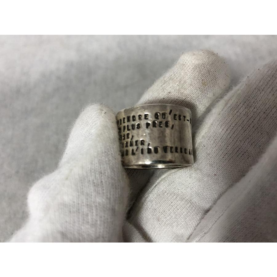 セルジュトラヴァル SERGE THORAVAL リング 14号 シルバー