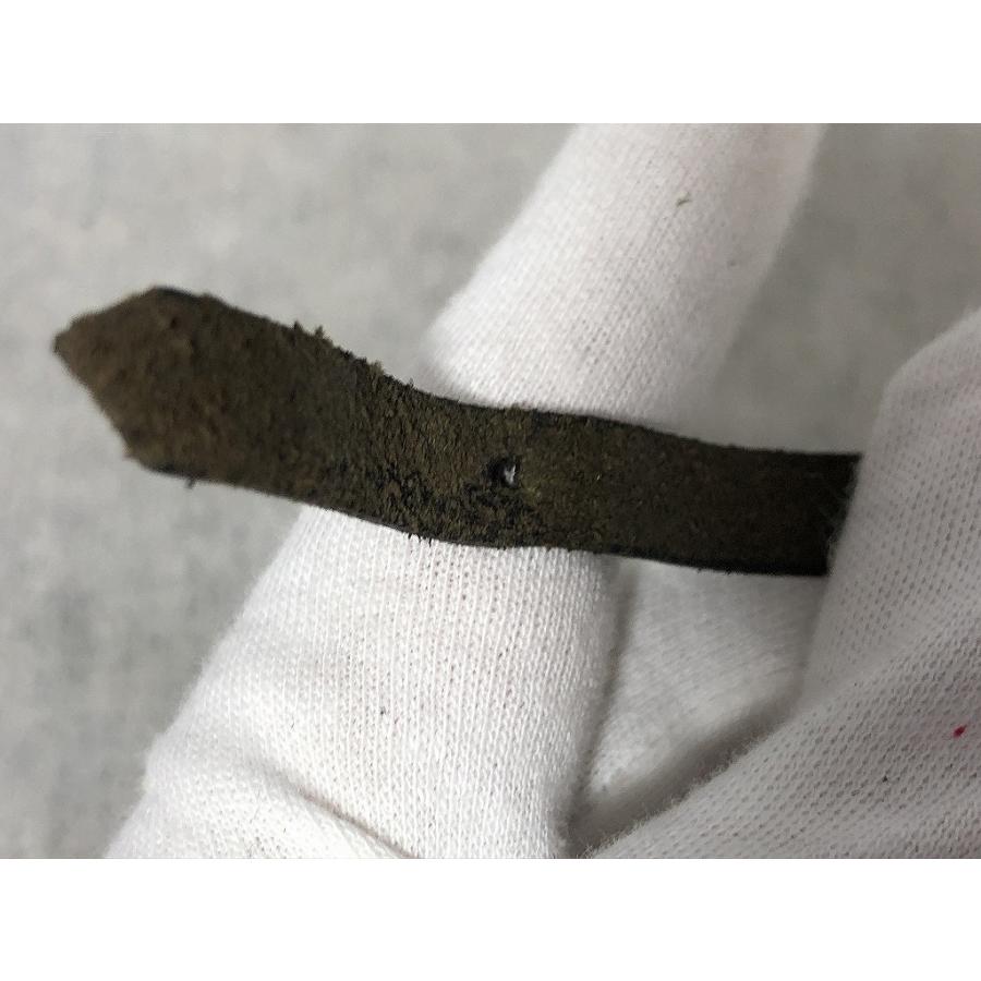 エルメス HERMES レザーブレスレット ブラック_5