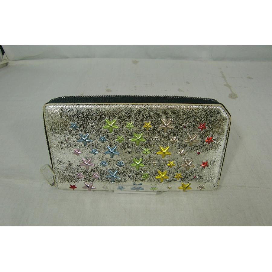 ジミーチュウ JIMMY CHOO 長財布 シルバー : ワットマン Yahoo  