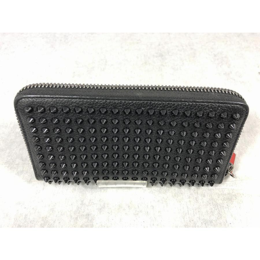 ✨未使用級✨　Christian Louboutin 長財布　レザー　黒 クリスチャン・ルブタン Christian Louboutin 長財布 ブラック