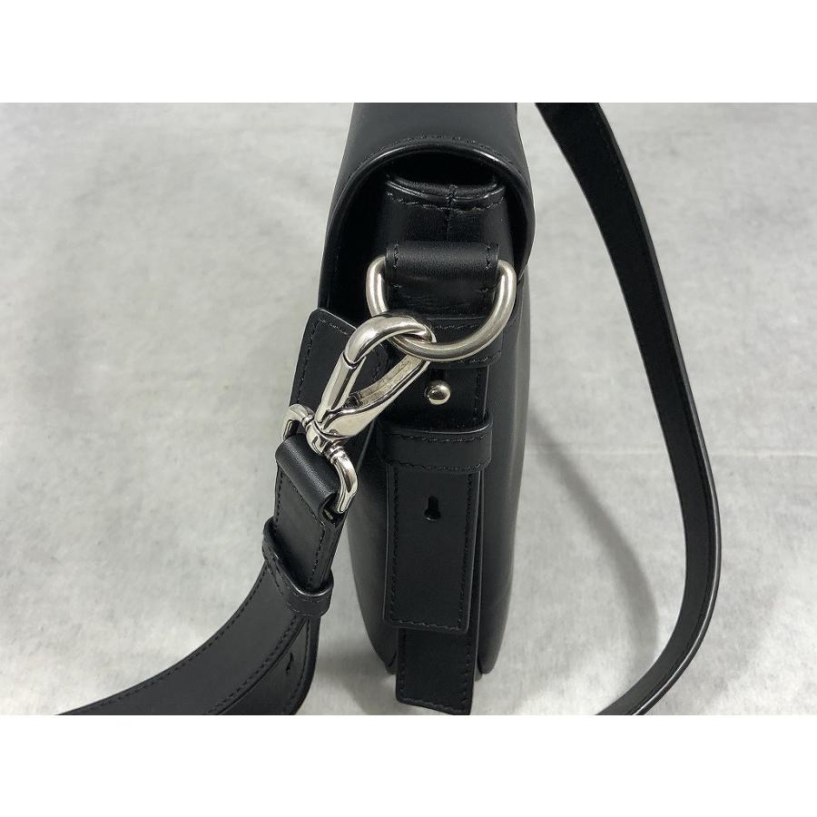 トッズ TOD'S レザーショルダーバッグ ブラック : ワットマン Yahoo