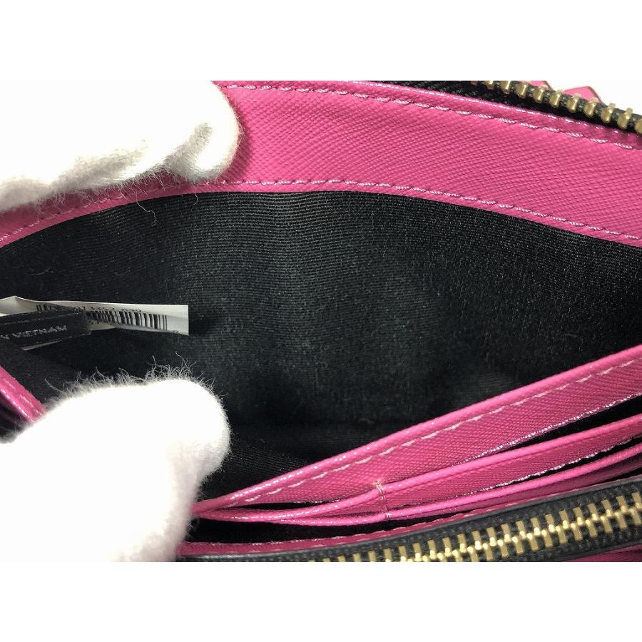 マークジェイコブス MARC JACOBS 長財布 ピンク レッド M0013352-639