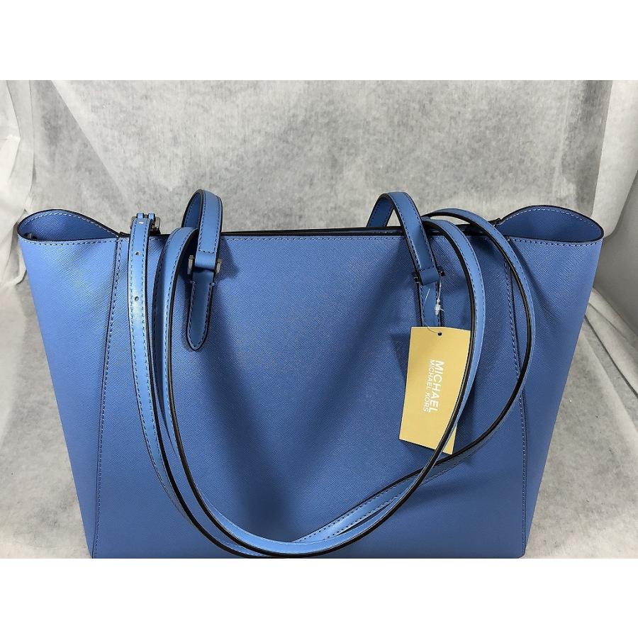 マイケルコース MICHAEL KORS トートバッグ ライトブルー