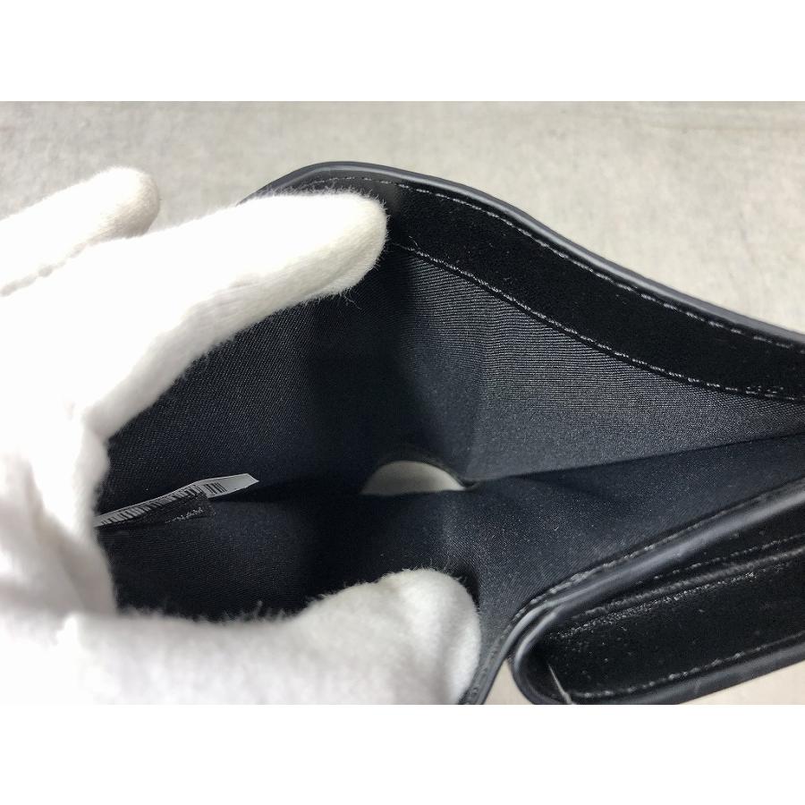 マークジェイコブス MARC JACOBS 二つ折り財布 ブラック M0016990