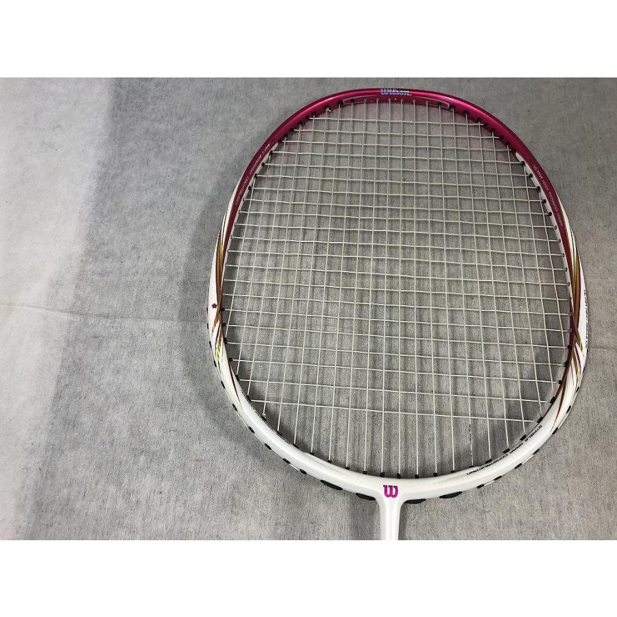 ウィルソン willson バドミントンラケット G6 ホワイトｘピンク FIERCE CX8000Jの画像