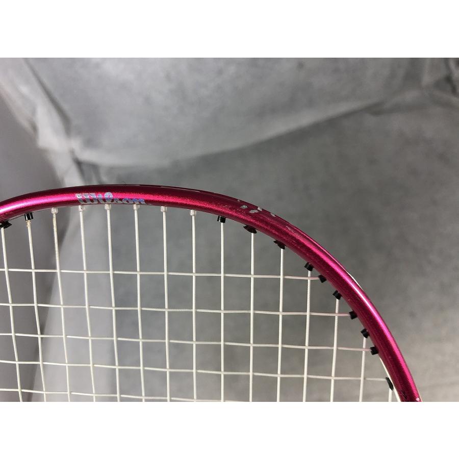 ウィルソン willson バドミントンラケット G6 ホワイトｘピンク FIERCE CX8000Jの画像