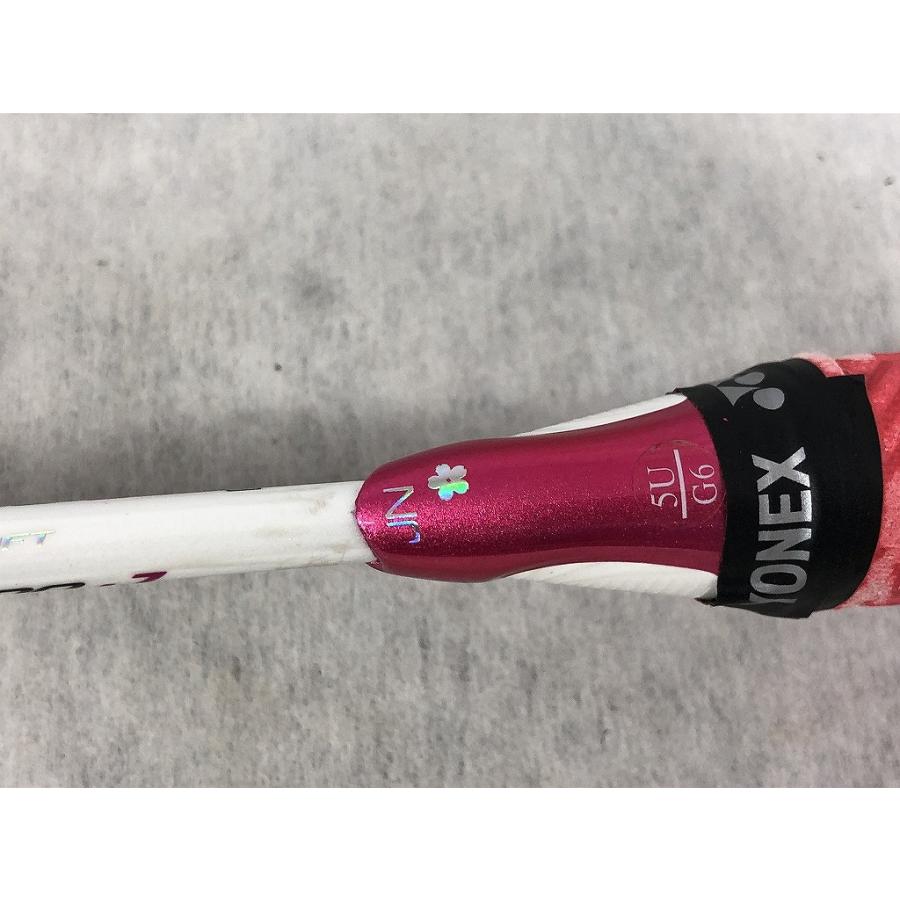 ウィルソン willson バドミントンラケット G6 ホワイトｘピンク FIERCE CX8000Jの画像