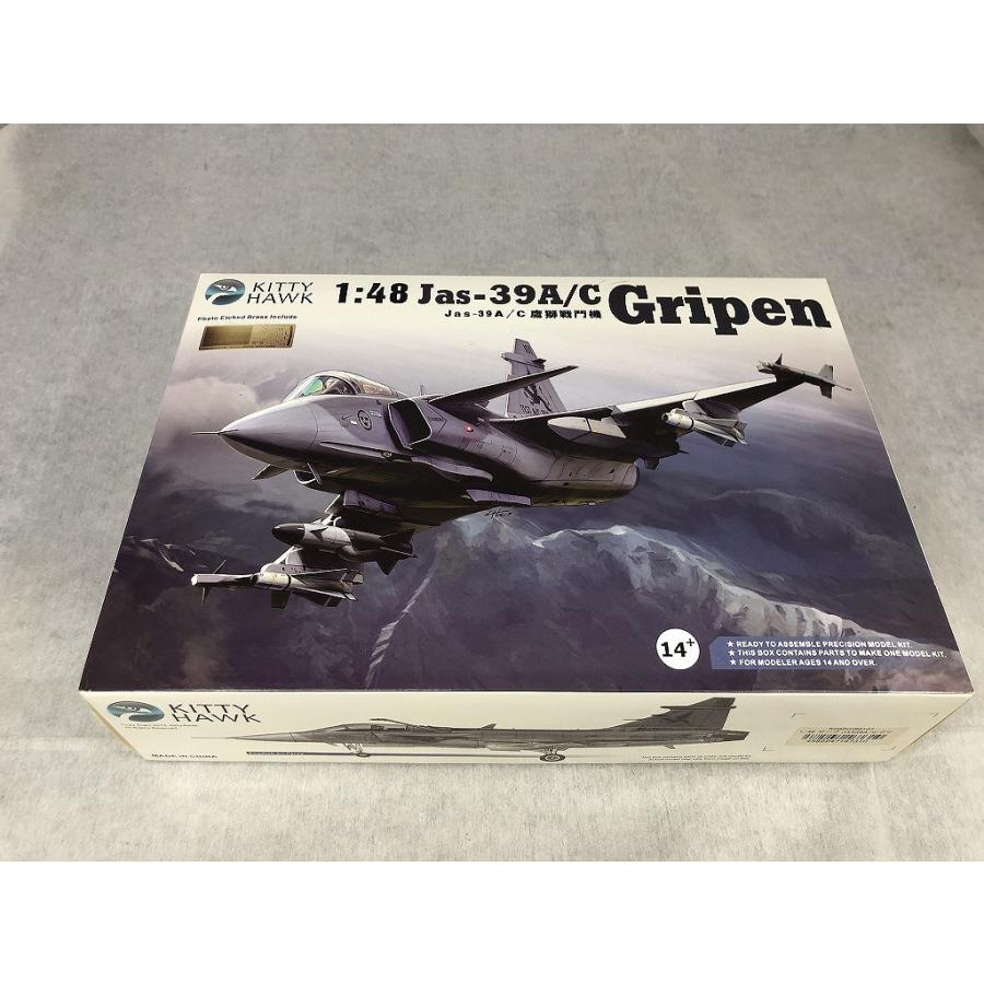 キティーホーク KITTY HAWK 1/48 Jas-39A/C Gripen -Jas-39A/C