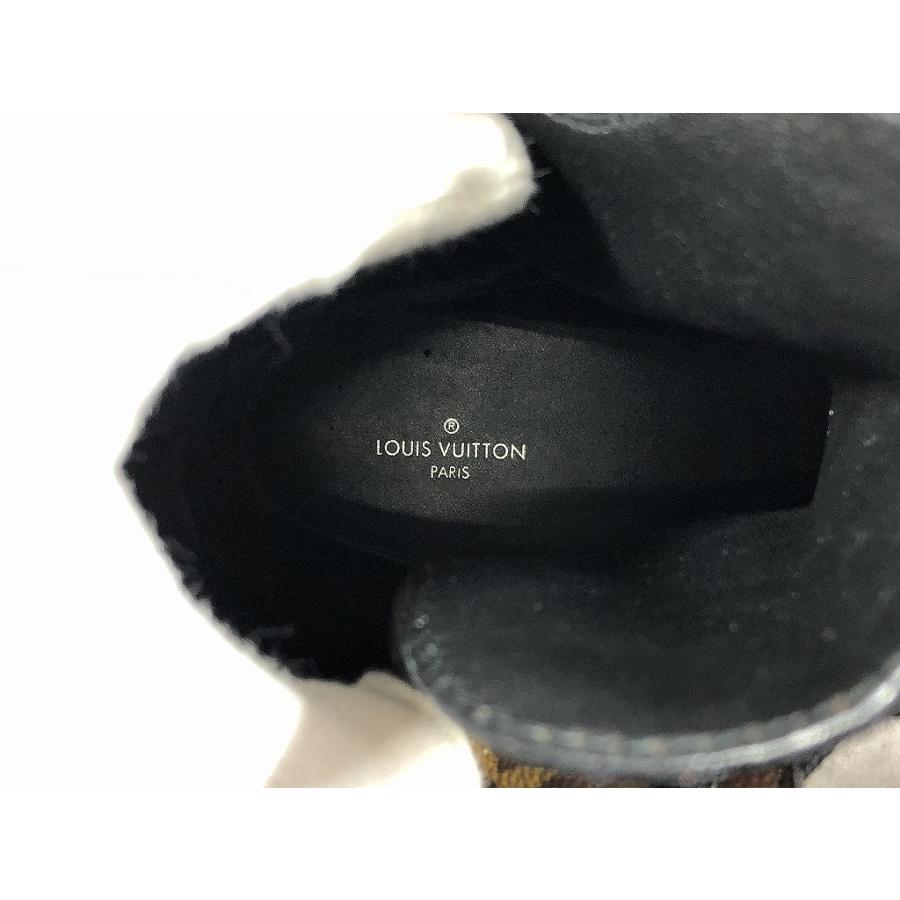 ルイ・ヴィトン LOUIS VUITTON メトロポリス ブーツ 24.5cm ブラック