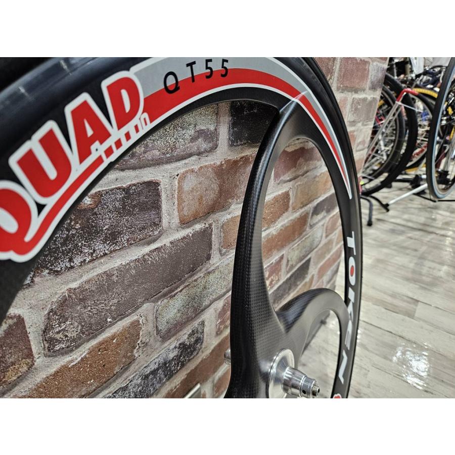 トーケン TOKEN カーボンバトン フロントホイール QUAD CARBON QT55