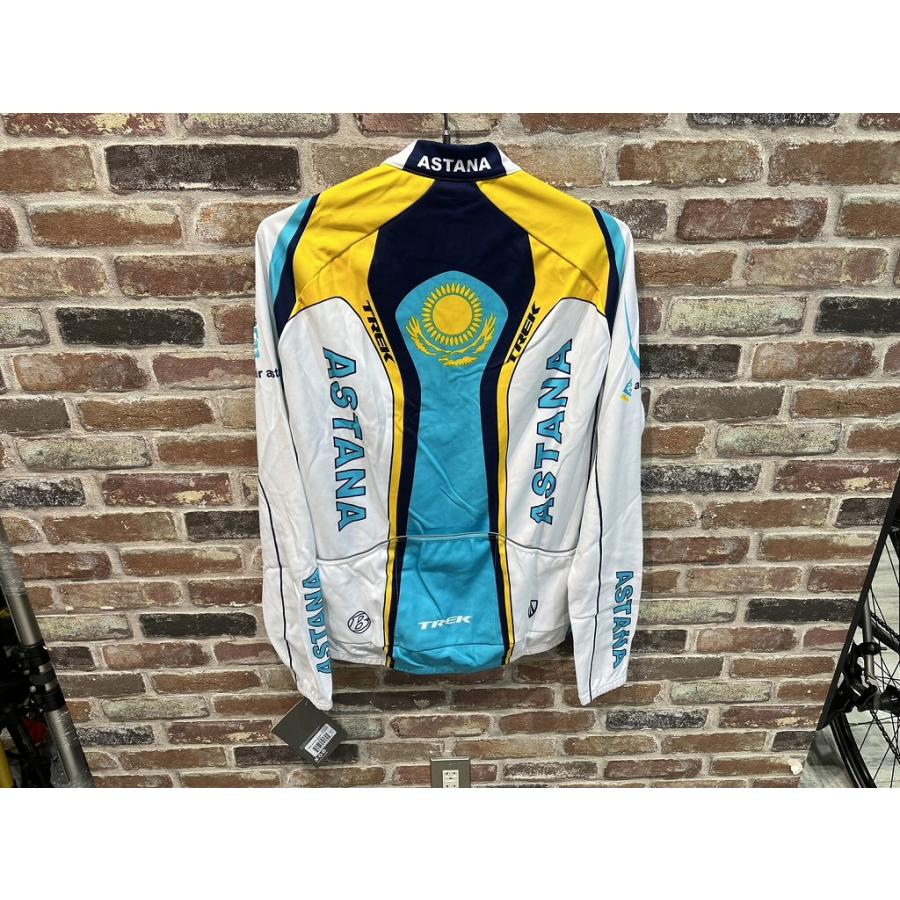 トレック TREK 【未使用】長袖サイクルジャージ L ASTANAの画像