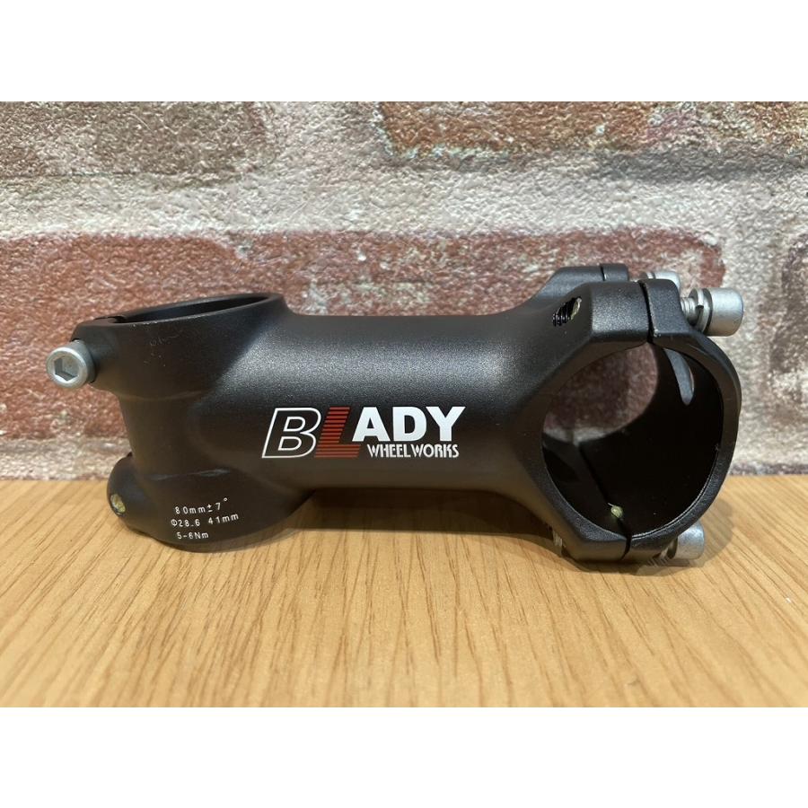 ホイールワークス WHEEL WORKS アルミステム 80mm BLADY 【カウマン