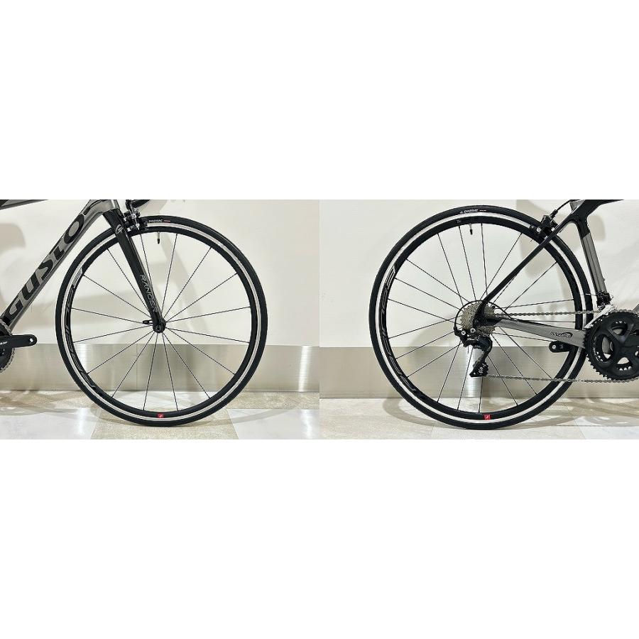 グスト GUSTO 2023 ロードバイク 2x11 ブラック RENGER TEAM EDITION