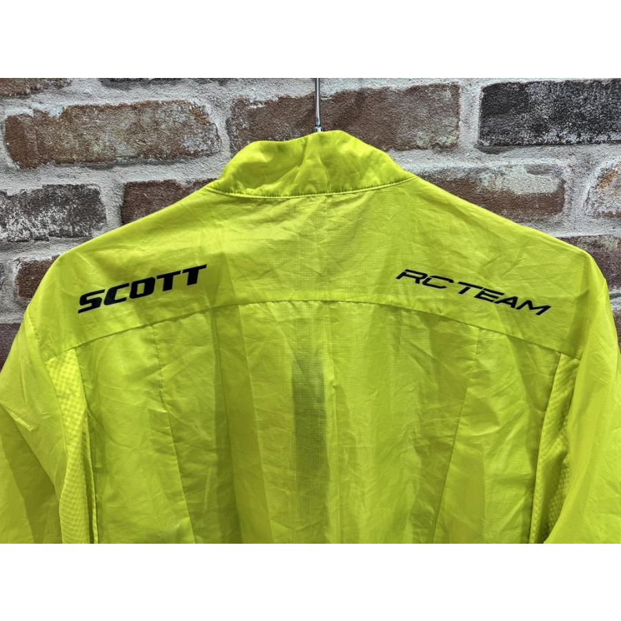 スコット SCOTT ウインドブレーカー XLサイズ イエロー RC TEAM